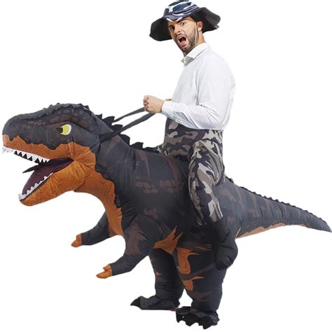 Buy Inflatable Dinosaur Costumes Adult Size T Rex Ride On Halloween