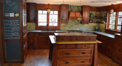 Like mission oak furniture, mission style kitchen cabinets are often made by skilled carpenters that use the finest joinery and building techniques. Craftsman style kitchen in PA © Gary Arthurs [2000x1096 ...
