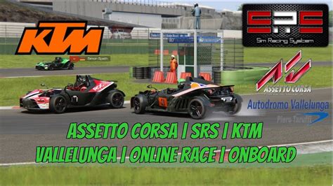 Assetto Corsa SRS KTM Vallelunga Classic Online Race Onboard