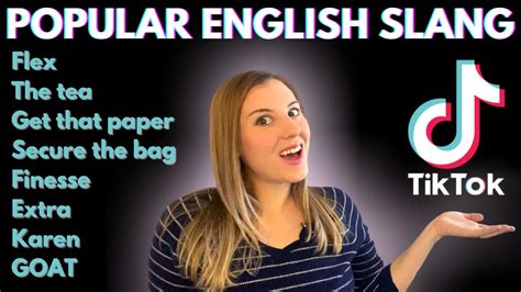 Learn English Slang Phrases Learn English Watching Tiktok American