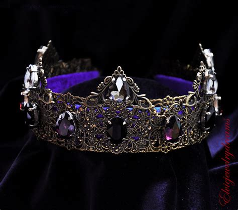Noble Imperial Medieval King Prince Crowns For Men Gold Austrian