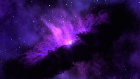 Purple Galaxy Wallpaper 4K