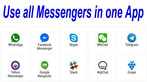 Use All Messengers In One App Whatsapp Facebook How To Manage