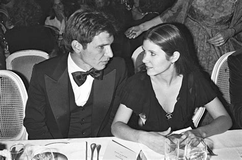 Carrie Fisher and Harrison Ford. | Harrison ford, Actrice, Affiche film