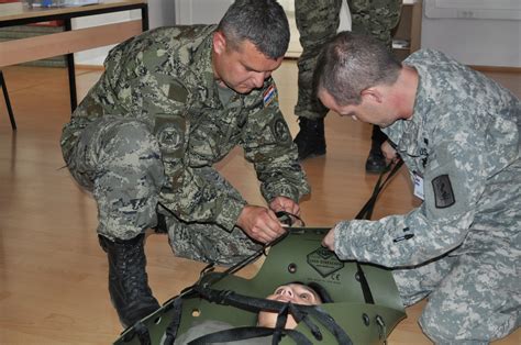 Croatian And Us Soldiers Improve Medical Partnership Article The