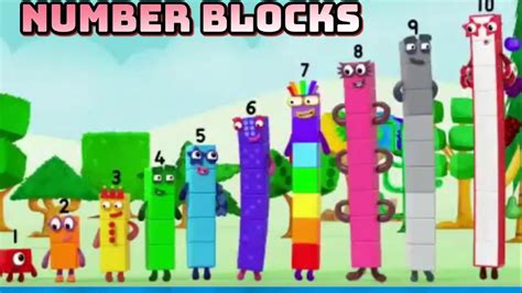 Number Blocks 1 10 Youtube