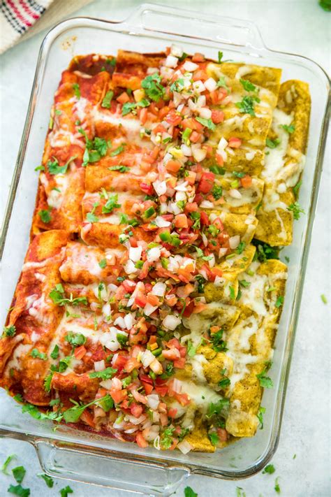 Fast And Easy Chicken Enchiladas Kims Cravings