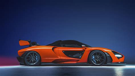 The Mclaren Senna Is Orange Very Powerful And Rather Weird To Look At