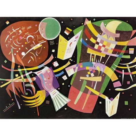 Vassily Kandinsky Poster Reproduction Composition X 1939 60 X 80 Cm