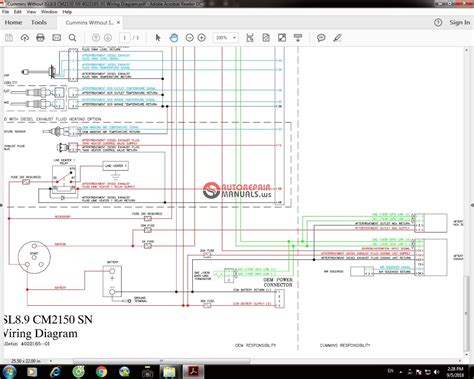 Diagram Cummins Qsk45 Qsk60 Qsk78 Engine Wiring Electrical Diagram