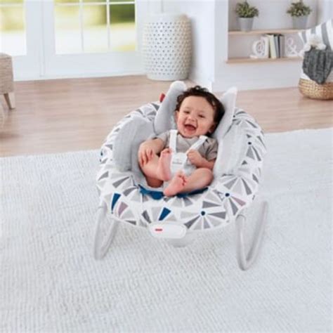 Fisher Price Owl 2 In 1 Smart Connected Deluxe Cradle N Swing White