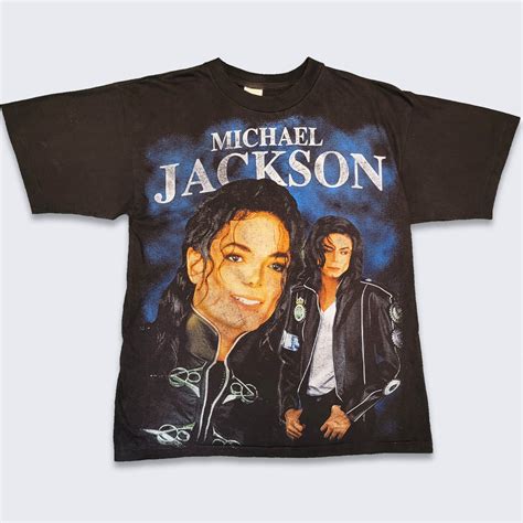 Michael Jackson Vintage S Tour T Shirt European Concerts Etsy