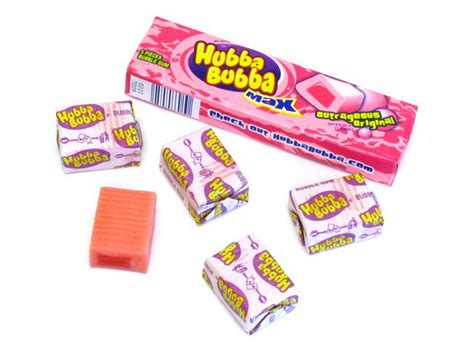 Hubba Bubba Max Outrageous Original 5 Piece Bubble Gum