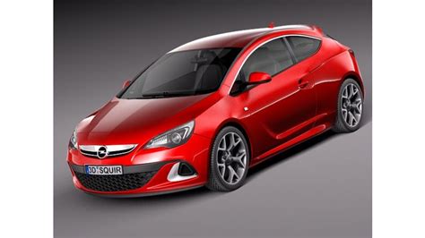 Opel Astra Opc 2013 3d Model