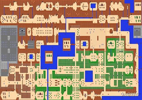 Printable Legend Of Zelda Map