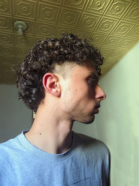 Mullet Cabelo Cacheado Masculino Style Corte Male Haircuts Curly Men Haircut Curly Hair