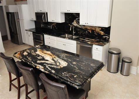 Mc granite countertop in buford, ga offers discount granite countertops for your bathroom or kitchen and installation. Titanium Granite Kitchen - Project Details And Pictures