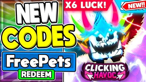 All New Working 💥code 50klikes💥 Clicking Havoc Roblox Codes 2022 Youtube