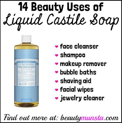 14 Beauty Benefits of Liquid Castile Soap for Skin, Hair ...
