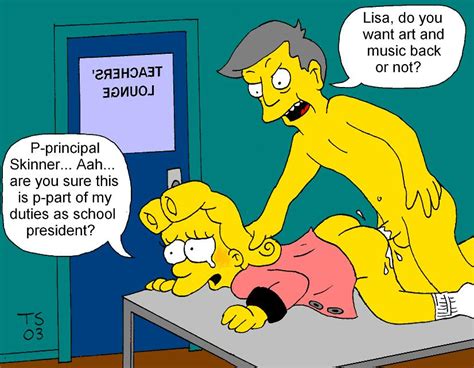 Post 143217 Lisa Simpson Seymour Skinner The President Wore Pearls The Simpsons Tommy Simms