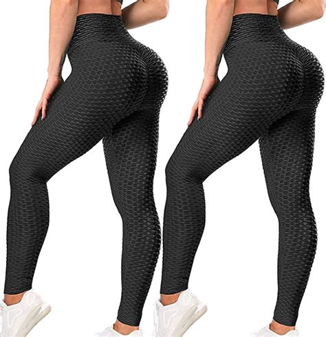 tik tok tiktok booty ruched scrunch butt lift lifting anti cellulite sexy leggings for women at