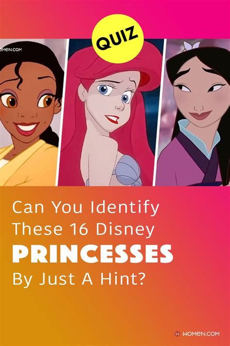 Quiz Can You Identify These 16 Disney Princesses By Just A Hint Artofit