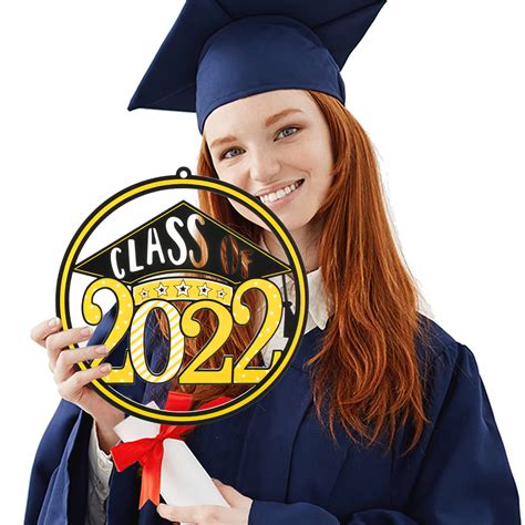 Buy Class Of 2022 Wooden Sign Photo Booth Props Graduation 2022
