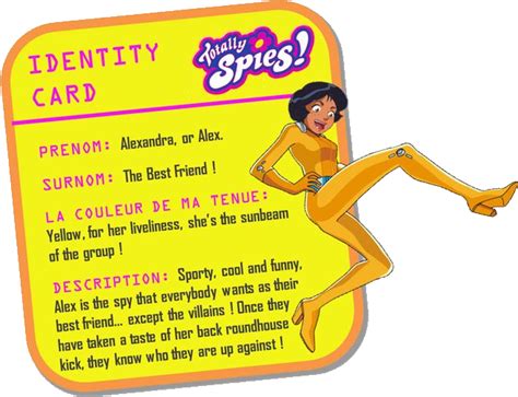 Alex Totally Spies Clipart Large Size Png Image Pikpng