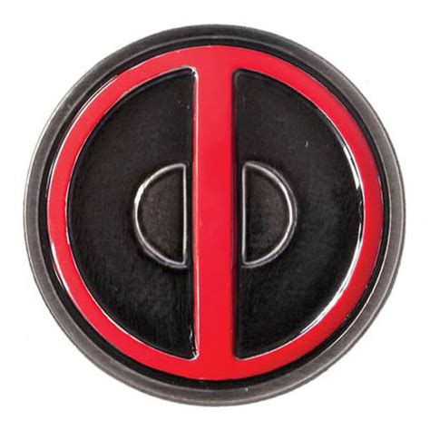 Marvel Deadpool Coloured Pewter Lapel Pin Merchandise Zavvi