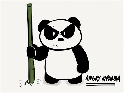 Angry Panda Panda Love Panda Bear Panda Artwork Panda Drawing Logo