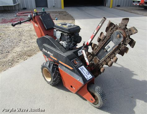 1988 Ditch Witch 1010 Wr Trencher In Garden City Ks Item Dc8257
