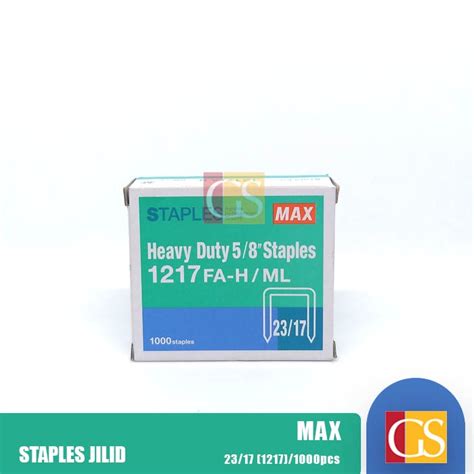 Jual Isi Stapler Jilid Stapler Tembak Heavy Duty Max Fa H Ml