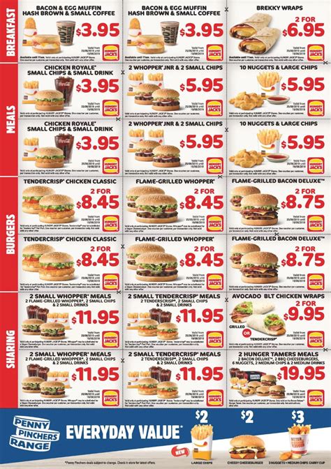 Welcome to the jungle for free tomorrow! Hungry Jack's Vouchers and Coupons - save over $130 until ...