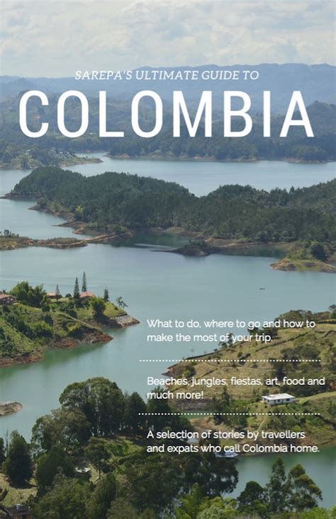 100 Page Book Sarepas Ultimate Colombia Travel Guide