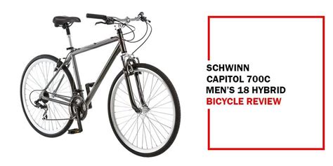 Schwinn Capital Men Hybrid Bike Review Jan 2021 Buying Guide