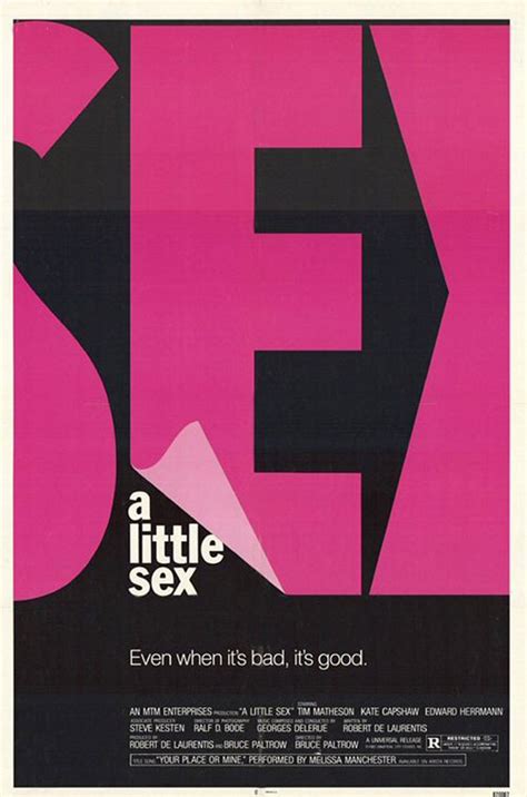 A Little Sex 1982 Poster 1 Trailer Addict