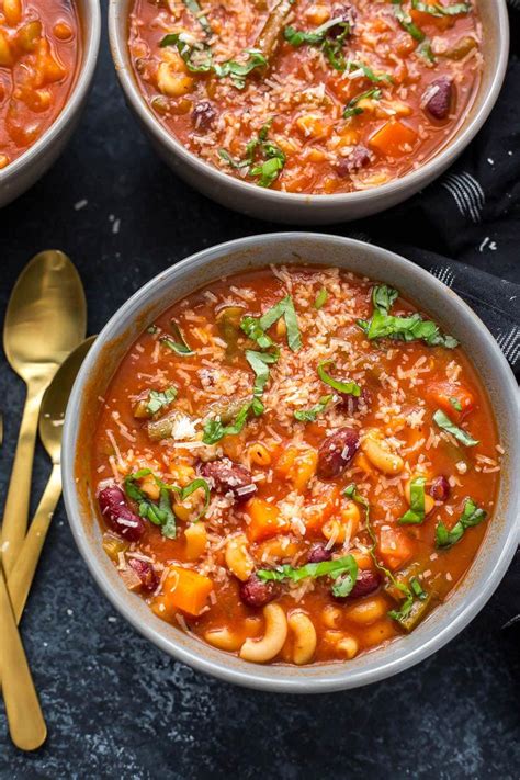 Sear stew meat in a little olive oil in your instant pot until nicely browned on all sides. Super Easy Instant Pot Minestrone Soup - The Girl on Bloor