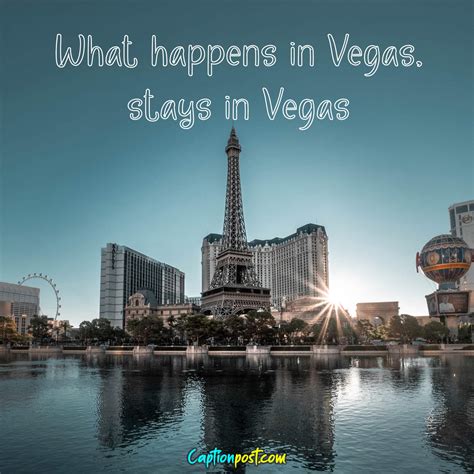 Las Vegas Captions For Posting All Your Epic Photos Captionpost