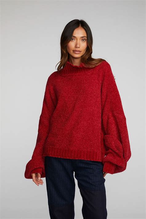 Chenille Sweater Knit Turtleneck Chenille Sweater Cotton Sweater