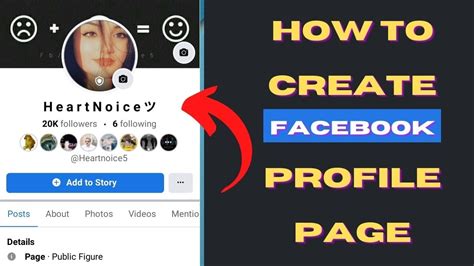 How To Create Facebook Profile Page Facebook New Page Experience