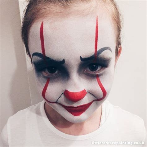 Pennywise Face Paint