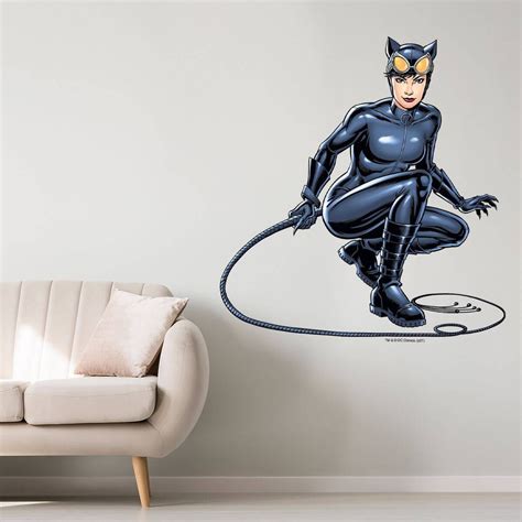 Catwoman Bullwhip Licensed Wall Sticker