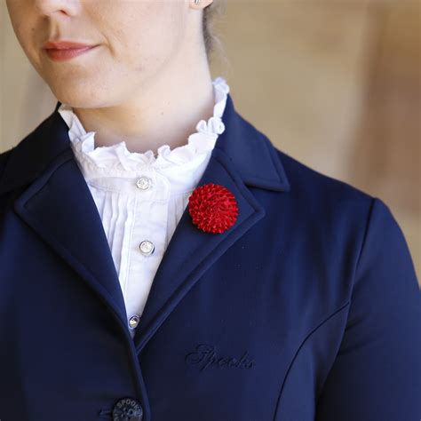 Carnation Lapel Red The Show Horse Grooming And Accessories