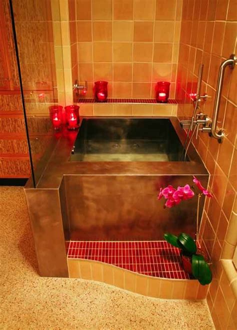 You can even create a bubble bath by fitting a. by far the best zen bathroom for small spaces ive seen ...