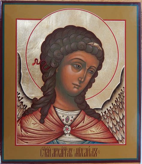 Icon Archangel Michael Painting By Sergey Smirnov Jose Art Gallery