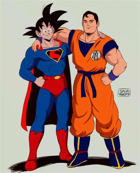 Goku And Superman By Salvamakoto Routfitswap