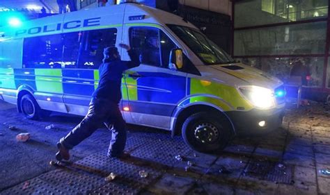 Bristol Riots Police Officer Suffers Collapsed Lung After Protest Violence Uk News