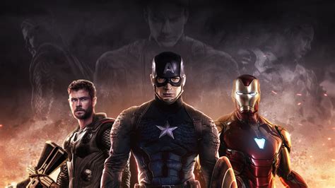 3840x2160 Resolution Captain America Iron Man Thor Avengers 4k