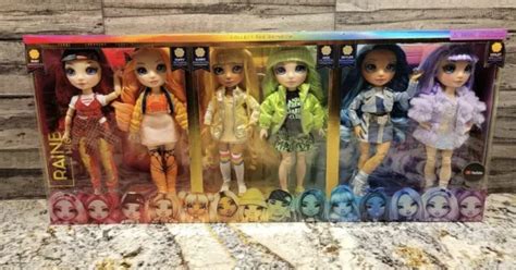 New Rainbow High Original Fashion Doll Playset 30 Pieces 6 Pack Set