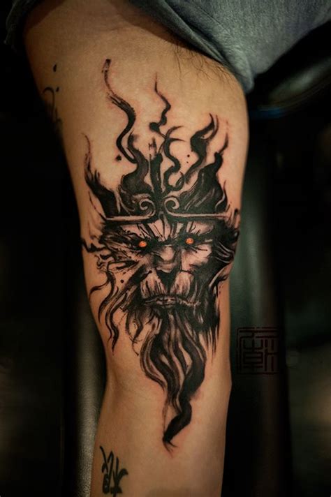 While tons of fire tattoos are strictly meant to showcase the element in its purest form, a lot of modern alternatives are emerging to engulf the competition. Check out more work from Wang and the other artists at ...